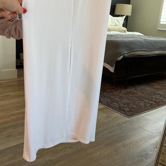 Alice & Olivia - Havana Cut-Out; Midi Dress (in off-white) Brand New w. Tags - Picture 5 of 13